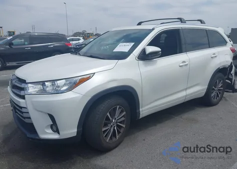 2018 Toyota Highlander Xle from USA, damaged, VIN 5TDKZRFH7JS546793